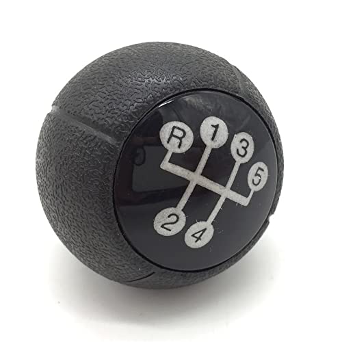 Pomello Cambio In Pelle Con Cuffia Per Opel Corsa C (2001-2006), Tigra B, Combo C (2001-2011) - 5 Marce, Set Da 3 Pezzi