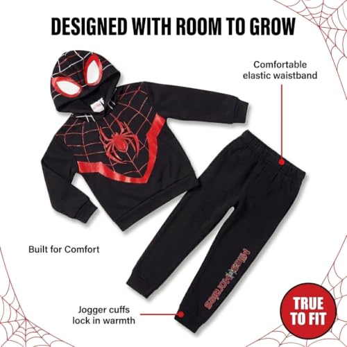 Marvel Spider-Verse Big Boys' Miles Morales Black 18-20 - image 9