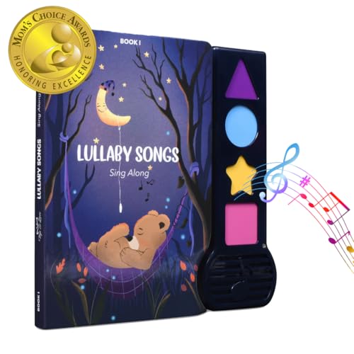 Image of Toys and Love Musical Book for Toddlers with Lullaby Songs, Interactive Toy, Twinkle, Twinkle Little Star, Sing Along, Montessori Sound Book for Young Kids, Nursery Rhyme Book for Babies