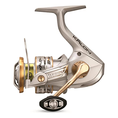 13 Fishing - Kalon A Spinning Reel - 5.4:1 Gear Ratio - 0.5 Size (Salt+Fresh) - KLA-5.4-.5