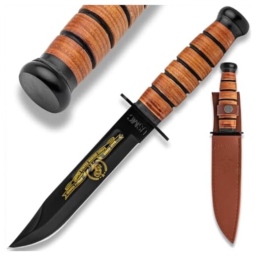 United Cutlery USMC Tribute Combat Knife with Sheath
