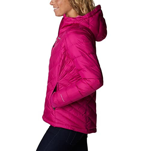 Image of Columbia Women's Omni-Heat Reflective Heavenly Hooded Hiking & Trekking Down Standard Length Jacket
