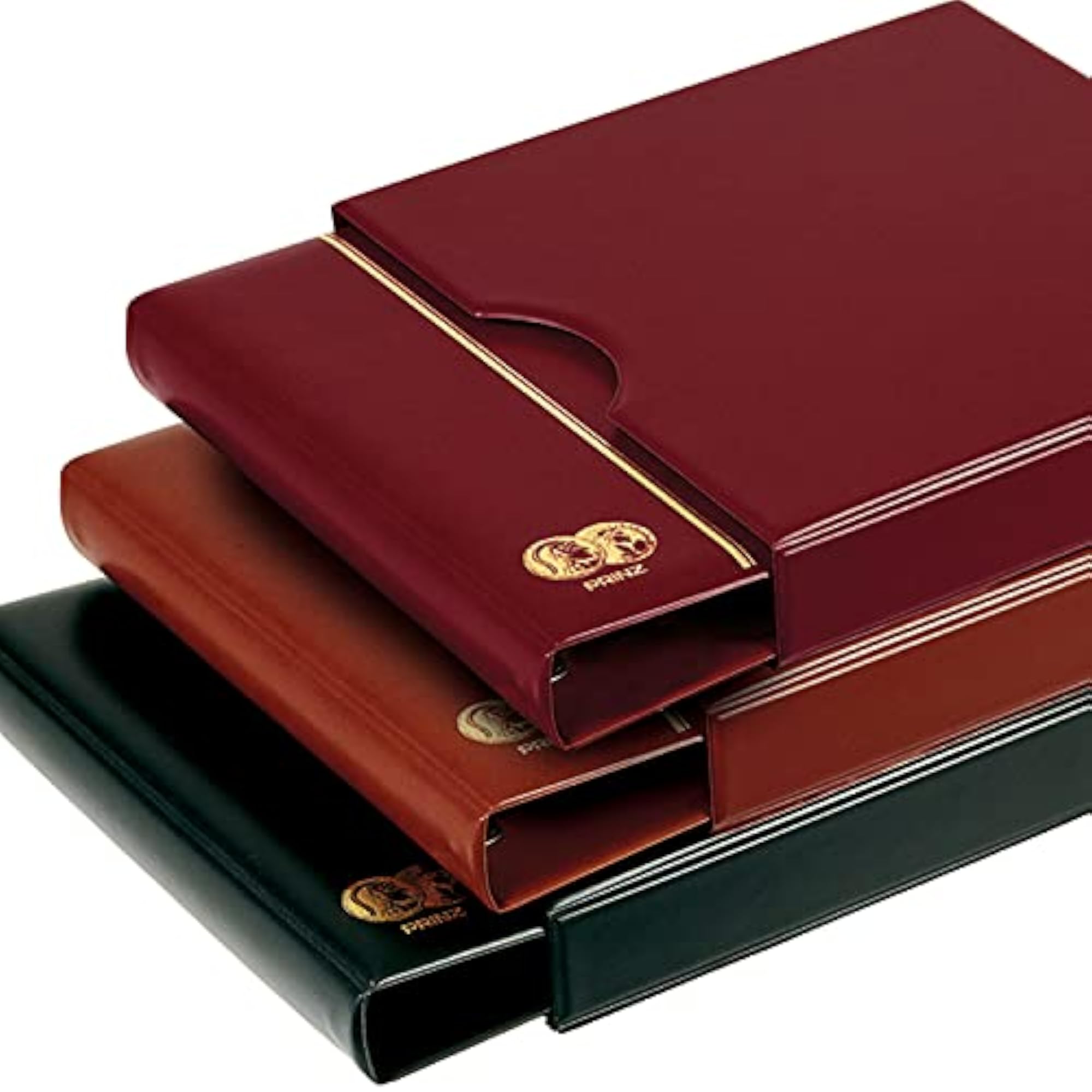 Premium Coin Album with Slipcase, German 4 Ring-Binder