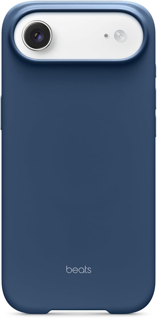 Beats iPhone Air Case with MagSafe & Camera Control, Matte Finish, Microfiber Lining – Bedrock Blue