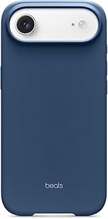 Beats iPhone Air Case mit MagSafe und Kamerasteuerung, Matte Außenseite, Innenfutter aus Mikrofaser – Felsblau