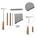 BESPORTBLE 20-Key Kalimba Thumb Piano Keys Tuning Hammer and DIY Accessories for Music Enthusiasts