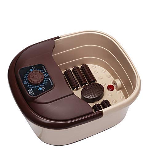Masseur de bain spa pour les pieds contre la fatigue plantaire avec rouleaux automatiques chauffants
