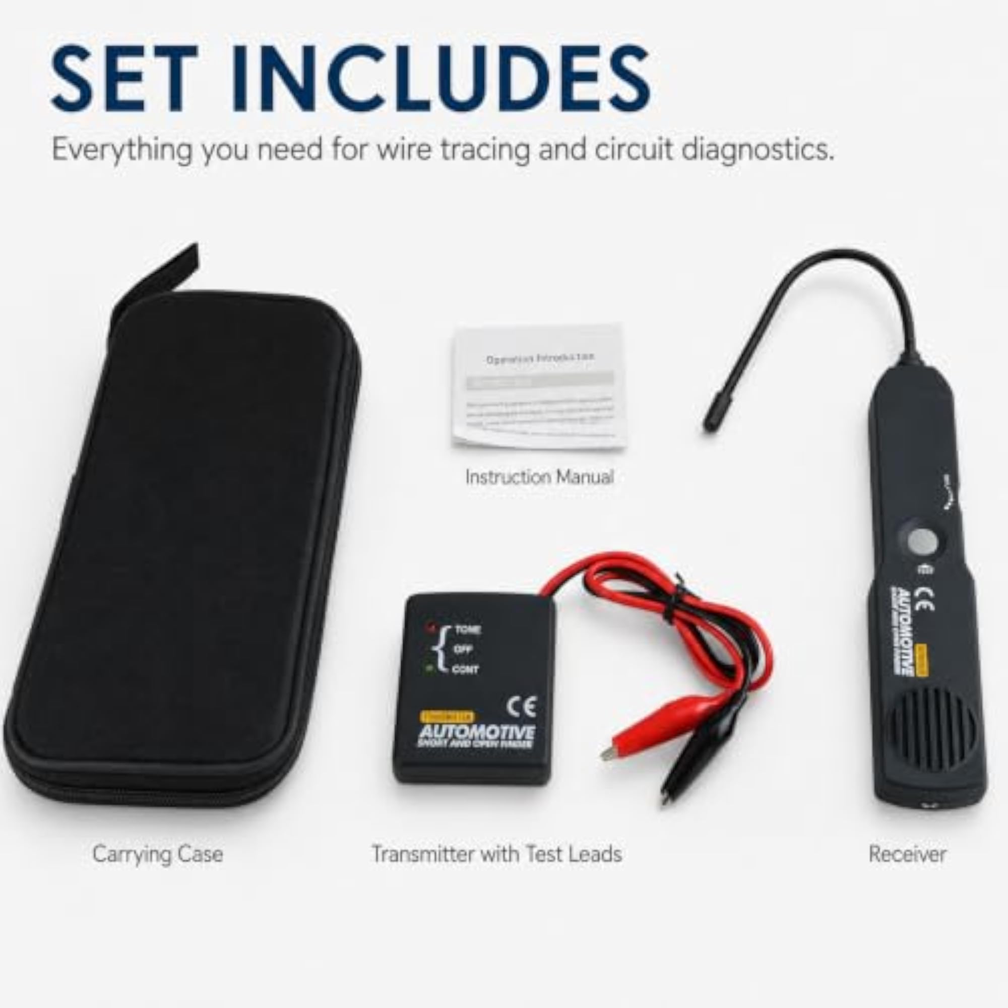 Automotive Circuit Tester for Car Repair and Diagnostics