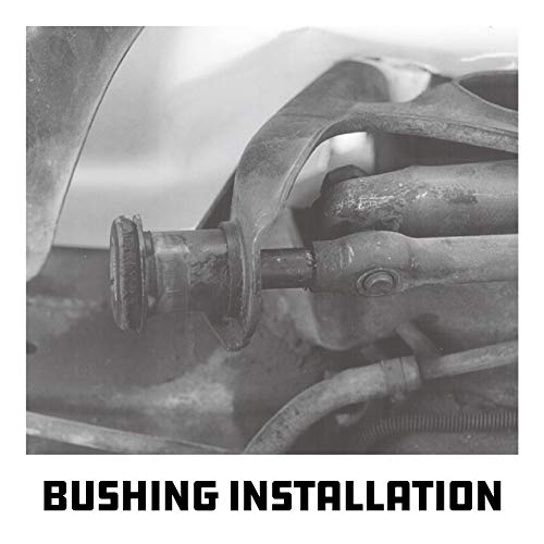 Powerbuilt Upper Control Arm Bushing Service Tool Set For Ford, Gm And Chrysler, Remove And Install Car Bushings, 648604 #TOP4