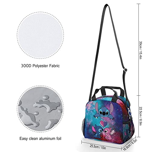 Cartoon Lunch Bag Portable Insulated Reusable Cute Lunch Box For Women Men Large Capacity Lunch Tote Bag For Office Work Picnic Travel Outdoors #TOP1