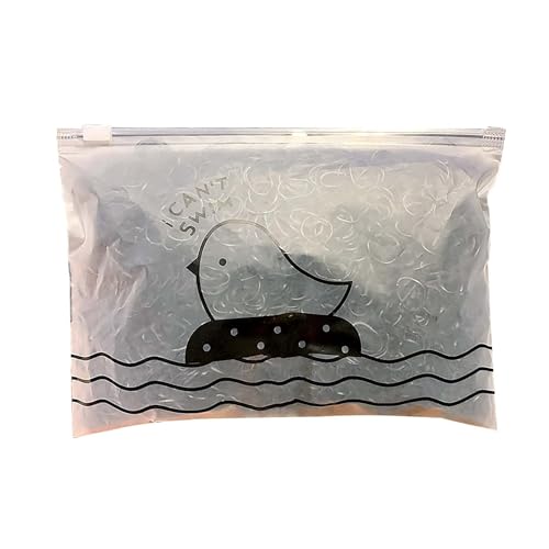 Cabello elástico: bandas duraderas de cola de caballo, portavasos sin inconvenientes | Bandas de moda para el cabello para bebés de 1000pcs, ropa cómoda durante todo el día, soporte para el cabello si