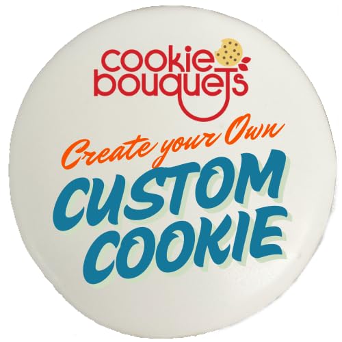 Printed Custom Logo Cookies |12 Cookies | Individually Warapped in box with bow