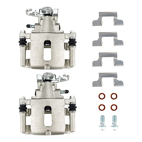 Image of KAX Disc Brake Caliper Assembly Fit for 2005 2006 2007 2008 2009 2010 2011 2012 2013 2014 Ford Mustang, Rear Left and Right, Driver and Passenger Side Brake Caliper