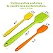 Silicone Basting Brush, Pastry Brush Heat Resistant BPA Free, BBQ Grill Barbeque & Kitchen Baking Set Oil Brushes for Cooking Soft Bristles Long Handle with Spatula (5 Pack)