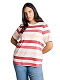 Plussize T-Shirt mit Muster
