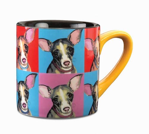 Pavilion Gift Company Chihuahua Woofhol Ceramic Mug, 16-Ounce #TOP2