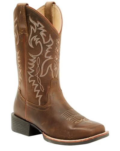 Shyanne Women's Cady Western Boots - Square Toe Brown