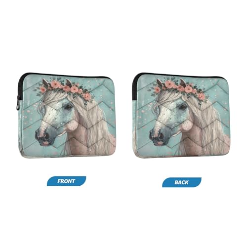 Funda para portátil 13-14 pulgadas con diseño unicornio miniatura 2