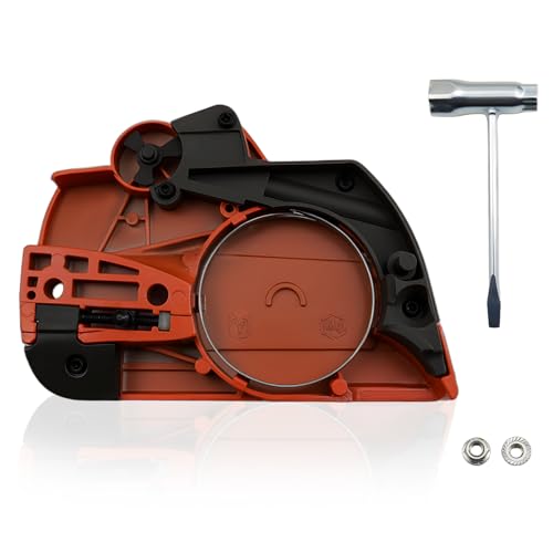Clutch Cover Chain Brake Assembly for Husqvarna 455 455e 460 Rancher Chainsaw Replace 537286301 537286302 546354301