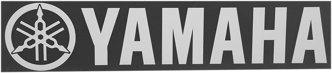 Die Cut Sticker - 1ft. Logo - Yamaha - White, Manufacturer: Factory Effex, YAM 1' WH DIECUT STICKER FX