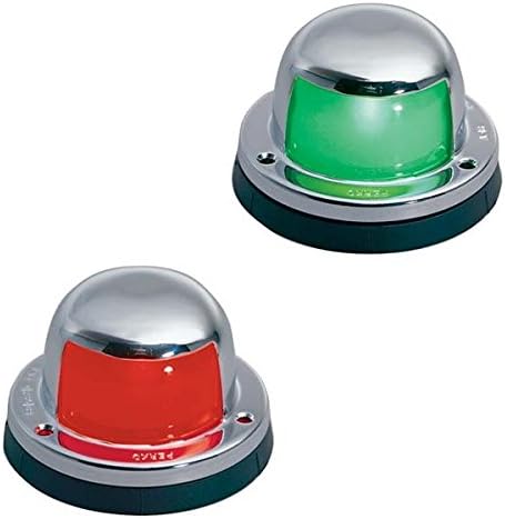 AMRP-963DPCHR* Perko Chrome Deck Mount Side Navigation Lights