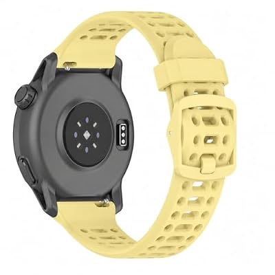 WIOIHNN Watch Band for Coros PACE 2/APEX 2/APEX 42mm, 20mm Quick Release Silicone Replacement Band