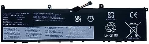 Batterie L17C4P72 Pour Lenovo ThinkPad X1 Extreme Gen 1 Et 2