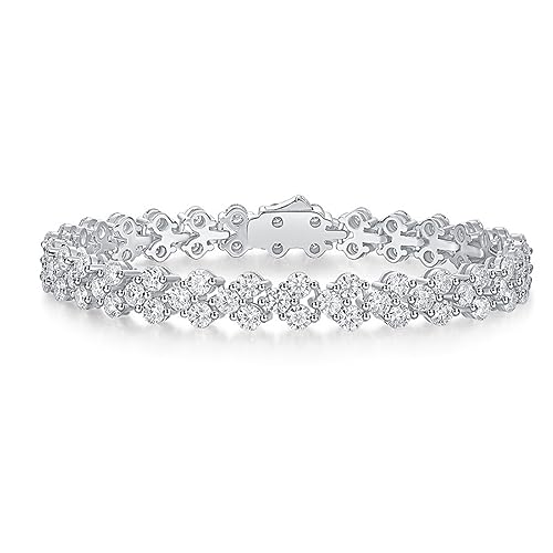 YTBHSHXZ， 3mm Moissanite diamentowe bransoletki dla kobiet mężczyzn D kolor VVS1 bransoletka tenisowa 925 srebro bransoletka bransoletka Moissanite z certyfikatem