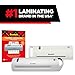 3M Thermal Laminating Pouch Variety Pack, 110 Assorted Clear Pouches (6 Sizes, from Small ID 2.52