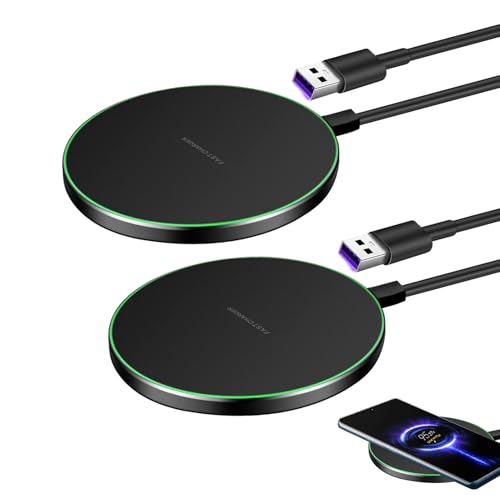 Confezione da 2 caricabatterie induttivi da 35 W, senza fili