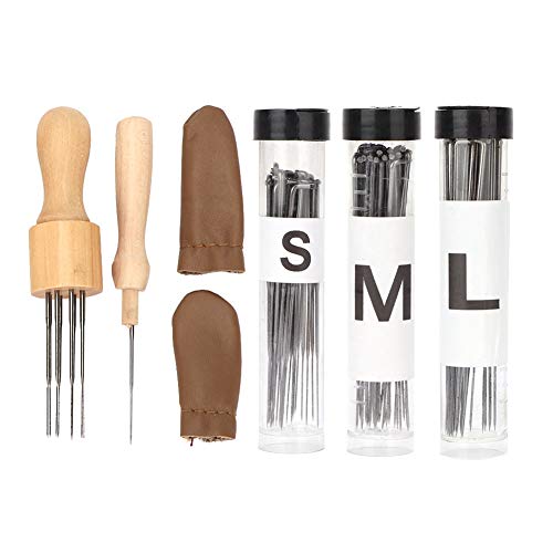 8 agulhas de metal duro e resistente de feltro de lã durável, kits populares e práticos de feltro de