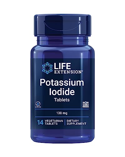 Life Extension Potassium Iodide 130mg 14 Tablets - image 1