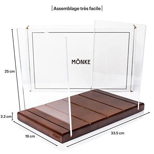 MÖNKE Rangement pour disques vinyle de qualité supérieure – Un porte-disque de style milieu du siècle – Capacité de 60… - Les Beatles, Paul McCartney, John Lennon, RIngo Starr, George Harrison MÖNKE Rangement pour disques vinyle de qualité supérieure - Un porte-disque de style milieu du siècle - Capacité de 60… – Image 8