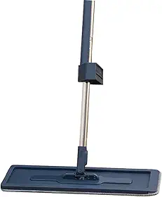 Mop flat prensa com esfregão de microfibra limpeza lava e seca - Tud