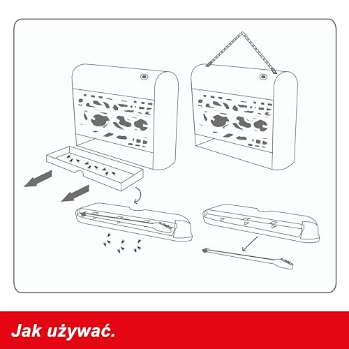 SWISSINNO Niszczyciel owadów - Profesjonalna pułapka na owady 24 Watt LED - Premium lampa na komary - Pułapka na muchy - Pułapka na komary - Ochrona przed komarami i muchami do wnętrz