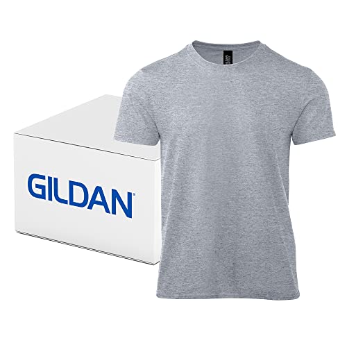 Image of Gildan Adult Softstyle Cotton T-Shirt, Style G64000, Multipack