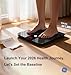 GE Bathroom Scale for Body Weight, Digital Weight Scales 500lb Heavy Duty Measuring Device for People Accurate BMI Weighing Machine with Bluetooth, Black