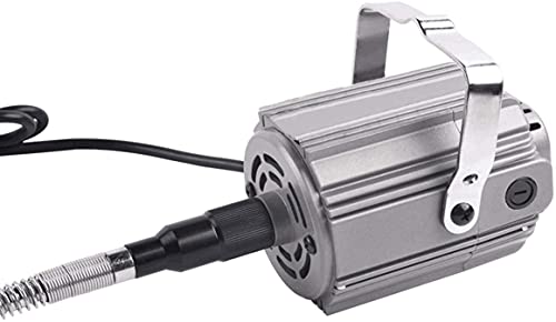 Seababyhouse Rotary Tool Flex Shaft Hanging Grinder Carver Electric Multi-Function Metalworking Tools Repair Kit, Foot Pedal Control, 780W Strong Power, Metal Flexible Shaft, 23000 RPM - Image 3