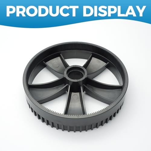 370406Z Wheel Replacement, Wide Wheel Without Bearings, for Pentair Kreepy Krauly Platinum Pool Cleaner, Grey by Generic - Used condition - Image 4