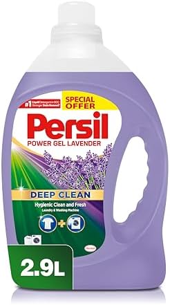 Persil Lavender Liquid Detergent Power Gel Value Pack 2.9 Litres