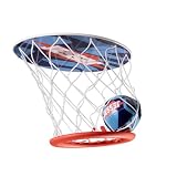 Official Jesser Mini Ceiling Basketball Hoop with (2) 3.75" Exclusive Balls | Fun Indoor Game for All Ages 6+, Gift for Kids, Children, Teens & Families, Bedroom & Playroom | Toy for Boys & Girls