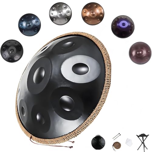 �n���h�p�� �h���� �n���h�p���h�����y�� 432hz/440hz �X�e�����X�| �X�`�[���h���� 56cm �n���h�p���h���� ���S�� �ґz�A���K �\�t�g�n���h�p���o�b�O�t��(����,432Hz/9Note)