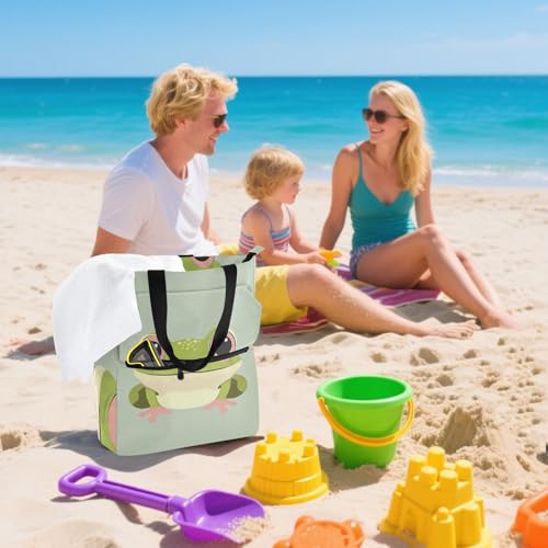 Bolso de mano amplio y reutilizable para escuela que evita la pérdida de objetos 7