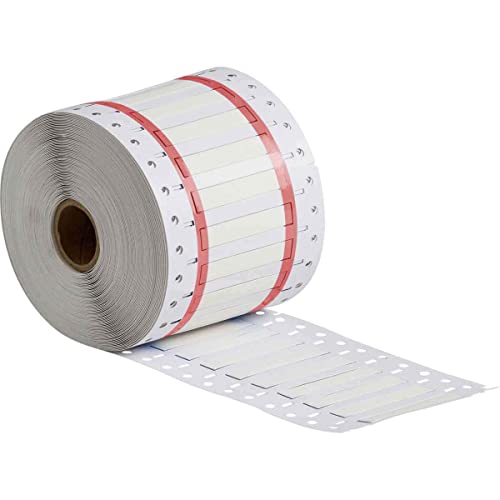 Manchons de marquage de fil Brady PermaSleeve 2HX-125-2-WT-SC B-7642 en polyoléfine blanche