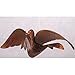 Ancient Graffiti Hanging Flamed Copper Peace Dove Outdoor Decor