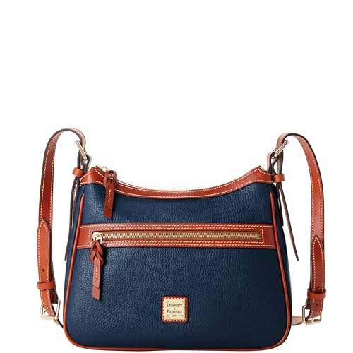Dooney & Bourke Crossbody Bags for Women, Presley Pebble Grain Leather Crossbody Handbag with Adjustable Shoulder Strap