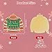3Pcs Ugly Sweater Medal for Christmas with Festive Neck Ribbons, Ugly Sweater Party Voting Game 1st 2nd 3rd Place Medals for New Year Winter Holiday Party Supplies Christmas Trophy Award