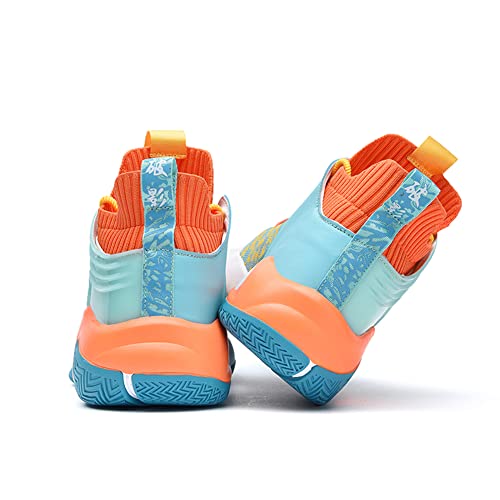 Verna Polly Mens Fashion Sneakers Running Tennis Shoes Lightweight Sport Gym Jogging Hip Hop Walking Athletic Breathable Comfortble Basketball Shoes, E-Multicolor, 10.5 #TOP3