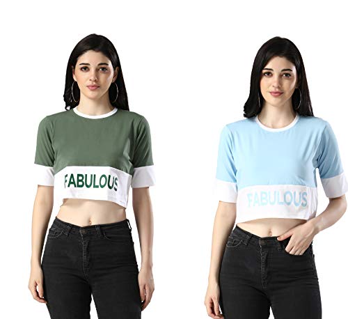 Image of DHRUVI TRENDZ Women's Regular Fit TOP