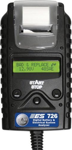 Digital Battery & Electrical System Analyzer with Printer